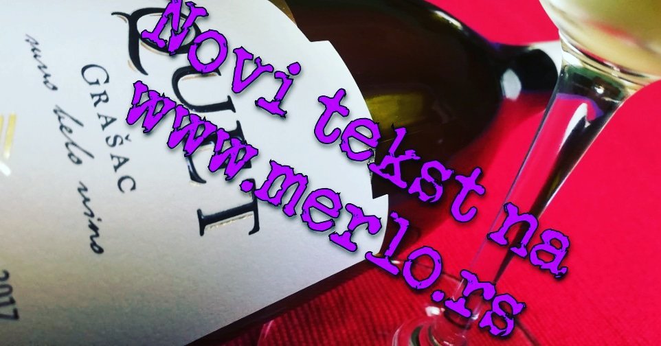 nemogudacutim's tweet photo. "Nekakav detinjasti šarm pronalazim, i nekakvu bezbrižnost, u ovoj skakutavosti tečnosti koja veseli i oči i um. Pleni, prosto, ova ne prosta jednostavnost, ne oduzimajući ti ništa, a doneseći ti...
#fruvin #quet #grasac #merloRS #ZapisijednogMerloa
https://t.co/zrDf7HgaeS https://t.co/EUbs0CeFAW