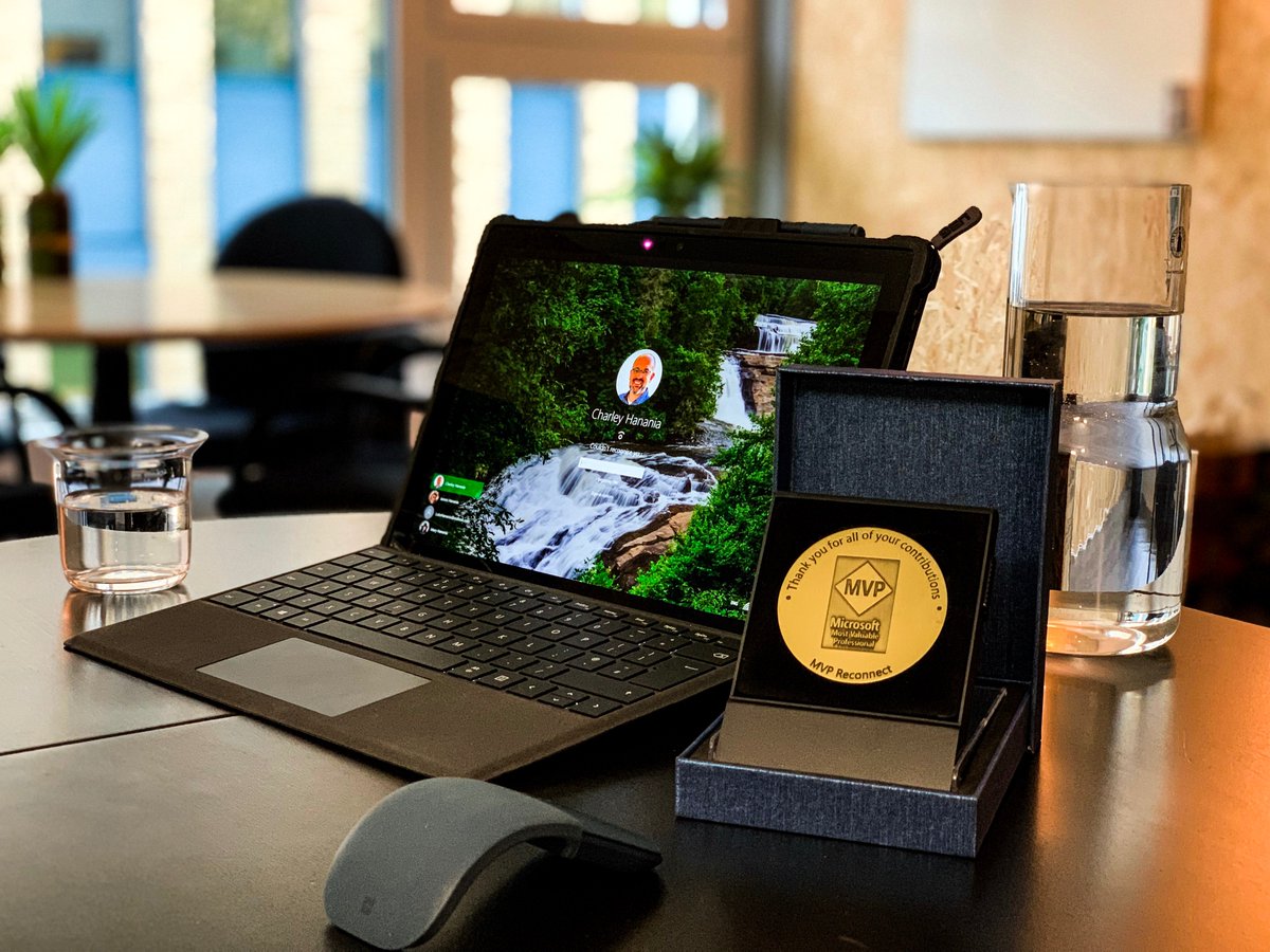 CharleyHanania's tweet photo. Arrived back to the office today after the Summer Holidays to find a lovely #MVPReconnect gift! It was an honour to have received the @MVPAward for the last 9 years on #DataPlatform & @SQLServer. Thanks @Microsoft! ๐ https://t.co/Fyk2jEPt0S