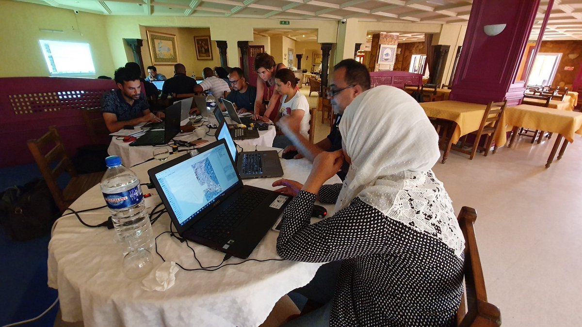 TrainingNaction's tweet photo. We ran another training season that was extensive and covered various themes #GIS #GeophysicalSurvey #ObjectRecording #DamageAssessment #LocalCommunityEngagement in the decision-making process. A big thanks for our trainees from both Tunisia and Libya
#CulturalProtectionFund https://t.co/YHkbeSskK5