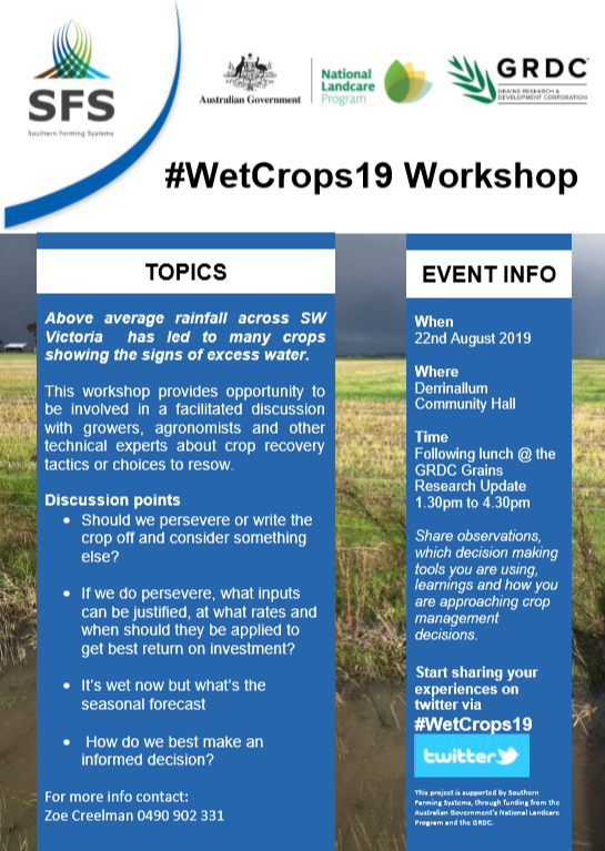 #WetCrops19