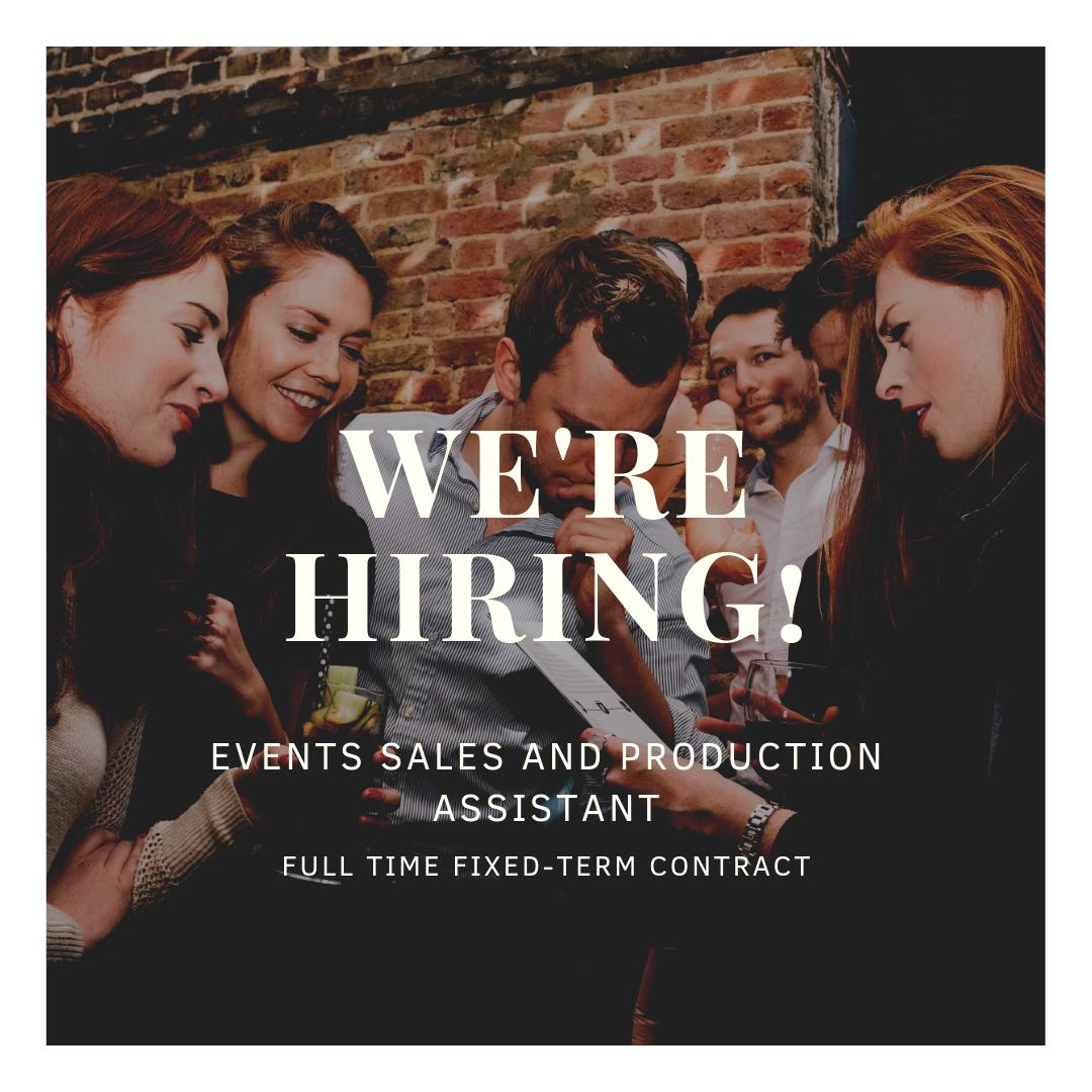 adoorinawall's tweet image. Come join the fun and games!

We&apos;re hiring for an Events Sales and Production Assistant to join the ADIAW team this year. Think this could be you? Find out more here! adoorinawall.com/jobs

Applications are now open, closing on the 25th August. We can&apos;t wait for you to join us!