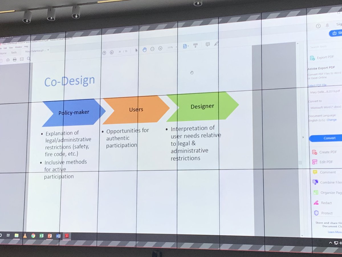 JonathanHanna3's tweet photo. Great guidance on a Co-designing shared spaces from Mary Dellenbaugh—Losse at @PlanQUB #interfacetoplace https://t.co/bLCsTLLxky