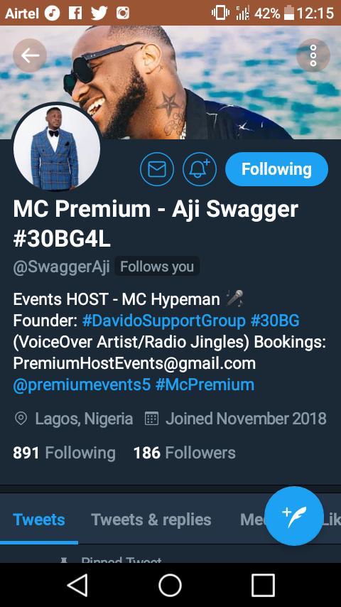 AjiSwagg's tweet photo. OLD ACCOUNT GOT SUSPENDED! Kindly follow back and help me Grow!!! #KFB https://t.co/TWOme3GPWk