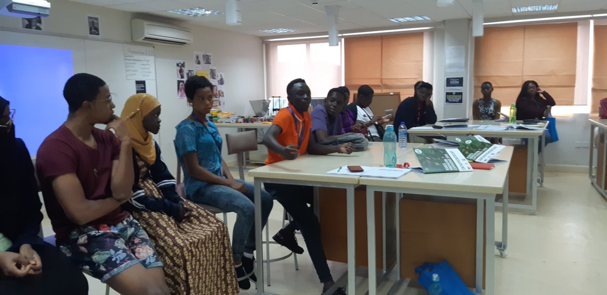 senaagbodjah's tweet photo. "WHO IS HERE"🤷🏾♀️
We usually attract participants doing great and amazing things back home/school. Some even have businesses. During this session, they share these exploits with the whole group to foster partnerships and collaborations.
#entrepreneurship #AshesIX here #atAshesi https://t.co/6CrYfEIidr