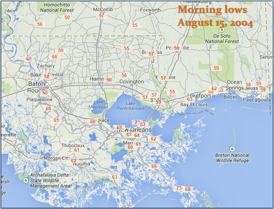 NWS New Orleans on Twitter "Remember 15 years ago a cold front pushed