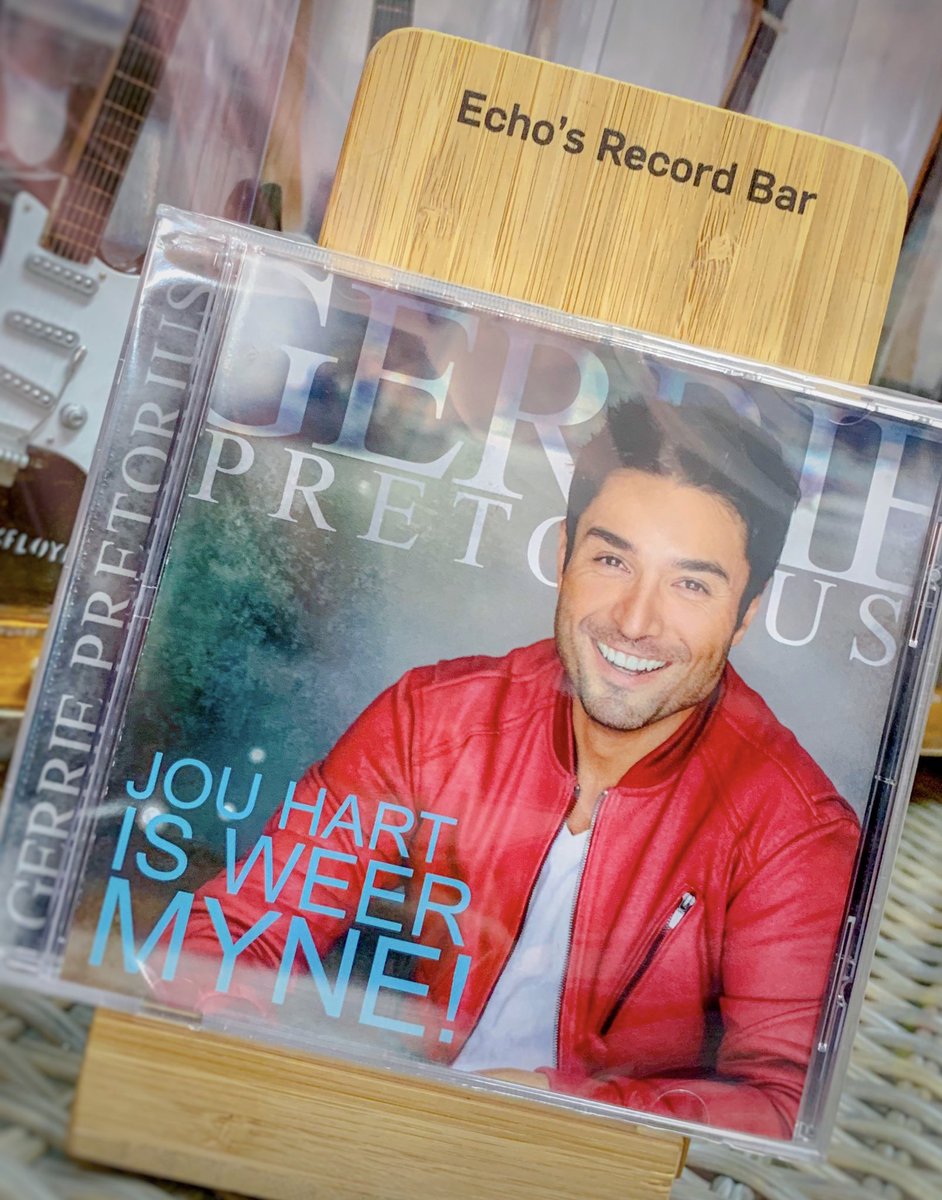 LeefJouReis's tweet photo. Wat ‘n voorreg om steeds onder die Top 10 verkope te wees by @EchosRecordBar.
Baie dankie #EchosRecordBar vir jul ongelooflike ondersteuning week na week.
Gaan maak gerus ‘n draai by hul om JOUNE te kry. #GerriePretorius https://t.co/clQpq5VH4y