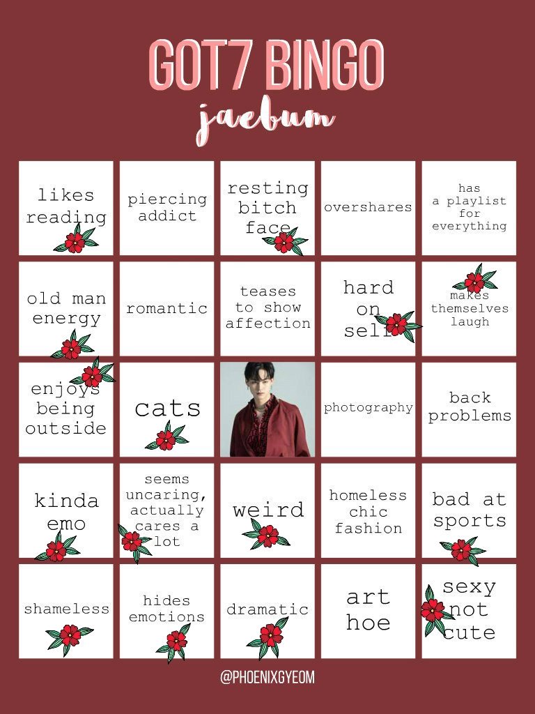 def_rise's tweet photo. Another one and I get 1 bingo 😆
#BingoJB 
#Bingojaebeom 
#GOT7
@GOT7Official https://t.co/2tD4mEeu4d