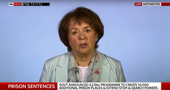 TheHowardLeague's tweet photo. "We shouldn't be building more prisons because they create crime; they don't solve it."

A busy day of media interviews for our Chief Executive, @francescrook, as we respond to the government's flawed plans to build more prisons. https://t.co/ziTjgcwtyr