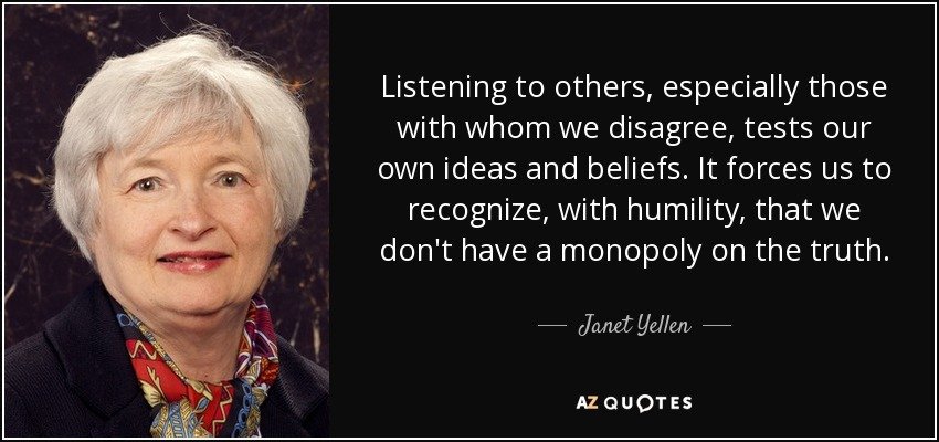 August 13:Happy 73rd birthday to Former Chair of the Federal Reserve,Janet Yellen(\"2014-2018\") 