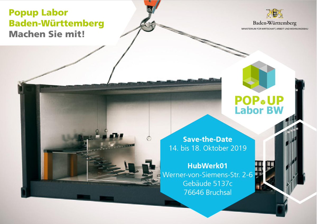 popuplabor_bw's tweet photo. Welche Wünsche &amp; Bedarfe haben #KMU aus #Bruchsal in Bezug auf die #digitaleTransformation? Teilen Sie sich uns mit - so kann ein maßgeschneidertes Programm entstehen, welches Ihre Beitragsideen berücksichtigt: https://t.co/kw2OIMApM9
 
@KMU_Baden @IGMetall_BW @Suedwestmetall https://t.co/OdZL4Q6u5R