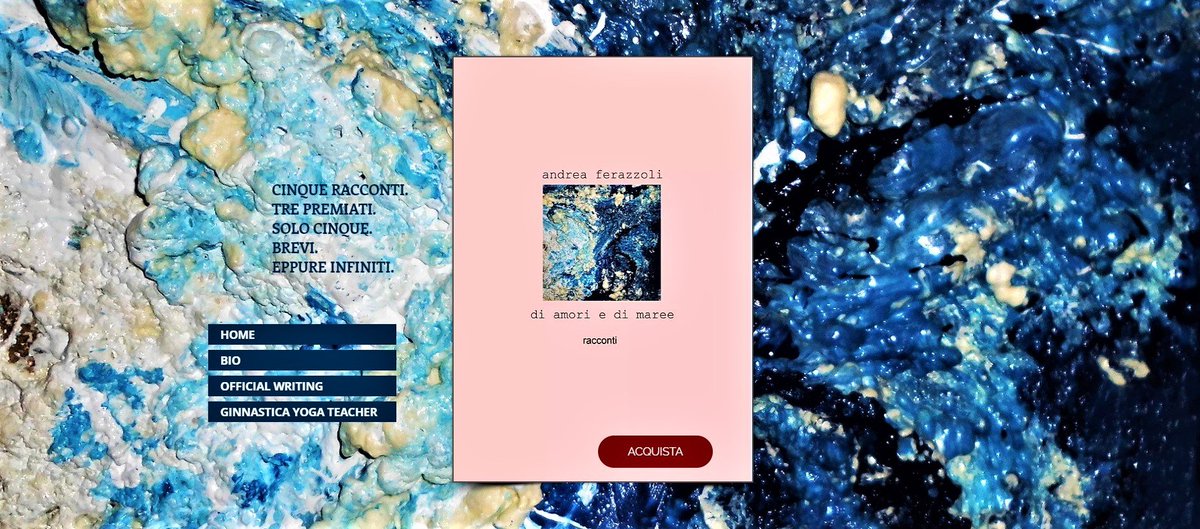 AndreaFerazzoli's tweet photo. https://t.co/kpSqJgeQft

Il mio gioiello!📚📕📙📘🖊️😃😉😘

#selfpublishing
@ilmiolibro 
#5racconti
#3premiati
#writers 
#writerslife 

@amantilibri @libri_al_MEDIO @LibriamoTutti @scrittorincitta  @CasaScrittori @ScrittoriEmerg @AutorEsordienti https://t.co/cL66AXDxk0