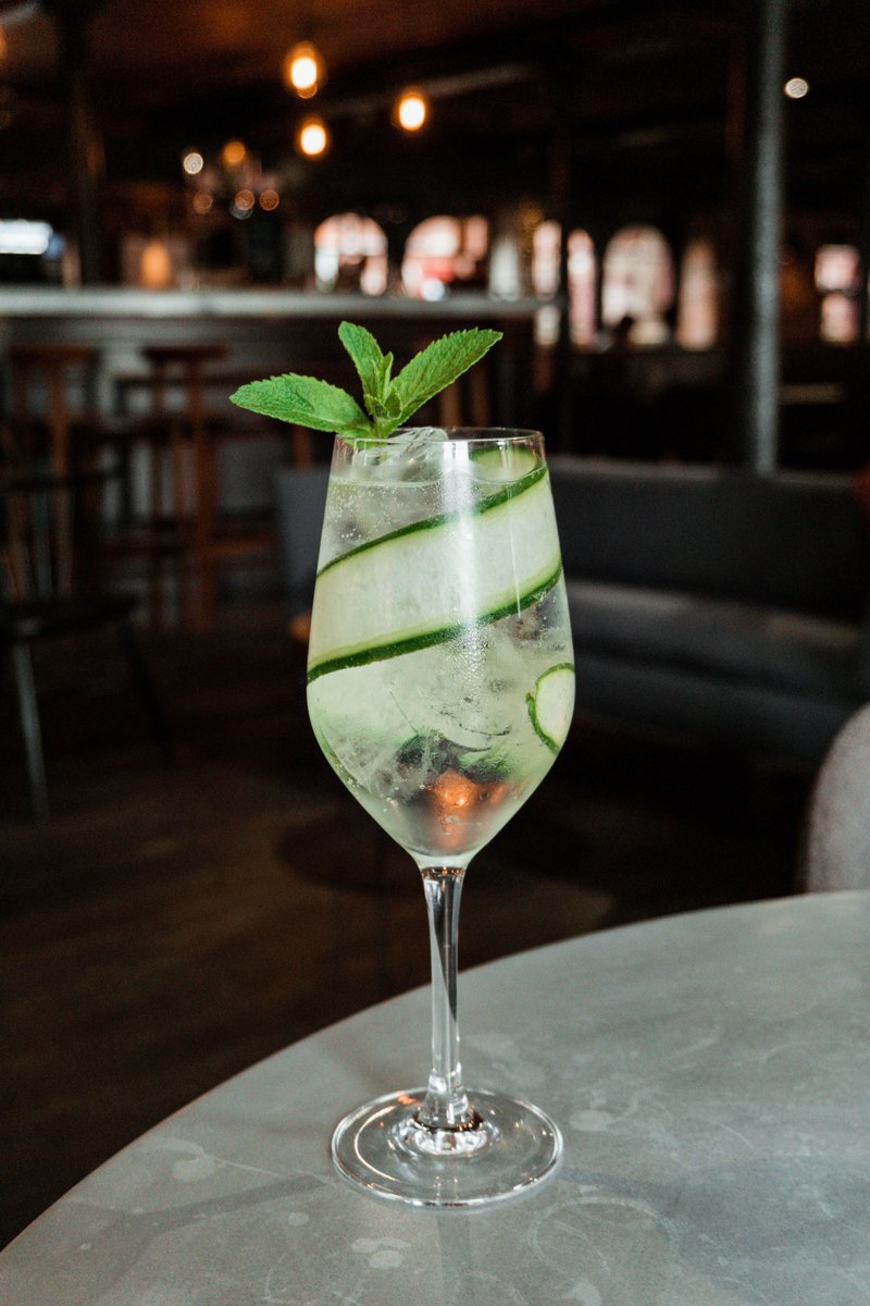 Are you yet to try our new selection of carefully crafted spritzers? The cucumber cooler is a definite favourite here in Leeds #Leeds #brasserieblanc #kettleone #fevertreetonic #delucaprosecco