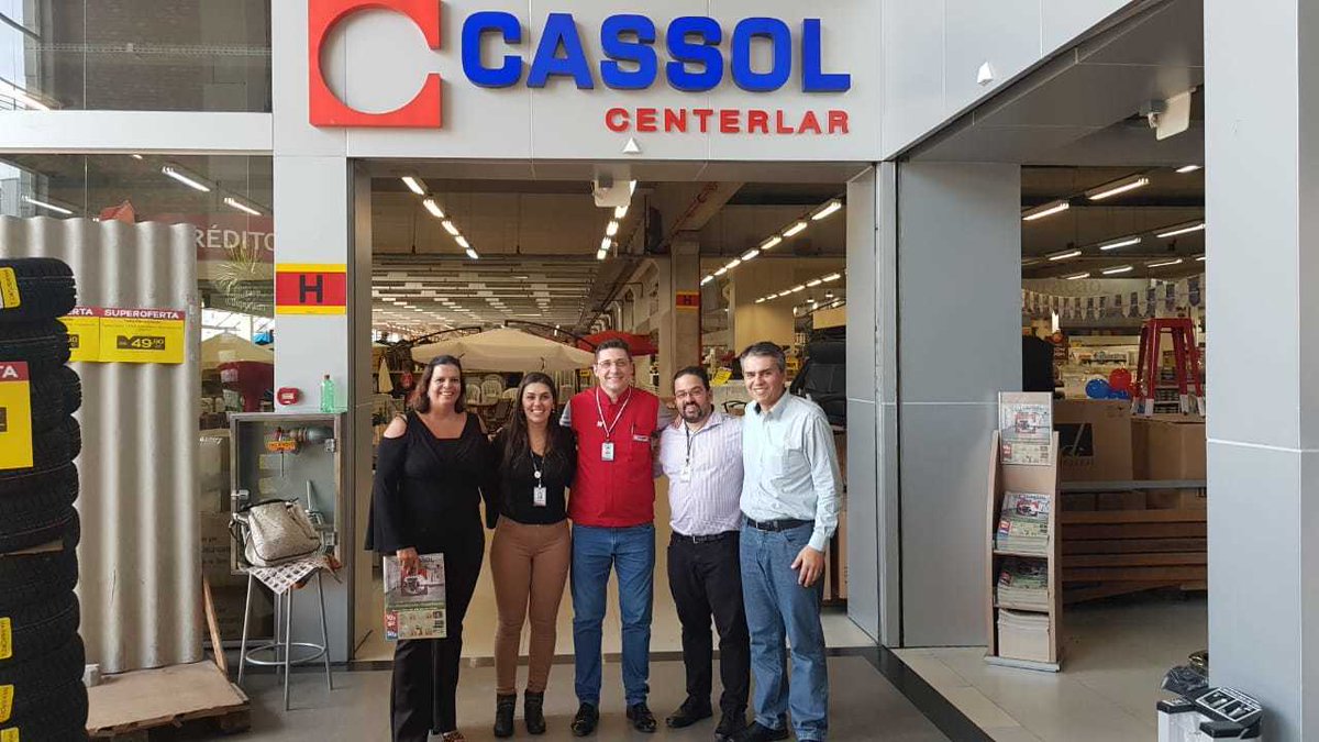FFCSFin's tweet photo. No dia 08 de agosto estivemos na cidade de São José, em Santa Catarina, visitando a @cassolcenterlar, importante varejista que atua há 60 anos no ramo de materiais de construção. https://t.co/4dWpHVVnBJ