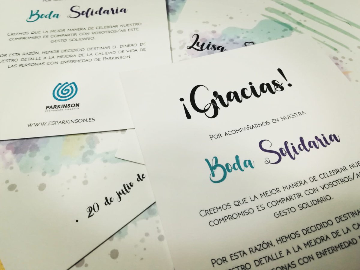 Federación Española de Párkinson (@parkinsonfep) on Twitter photo ¿Tienes un evento y no sabes qué regalar a tus invitados/as?
¡Te presentamos nuestros #regalossolidarios!🎁
Infórmate en ✉️implicate@esparkinson.es o en el📞914 34 53 71. ¿Tienes un evento y no sabes qué regalar a tus invitados/as?
¡Te presentamos nuestros #regalossolidarios!🎁
Infórmate en ✉️implicate@esparkinson.es o en el📞914 34 53 71.