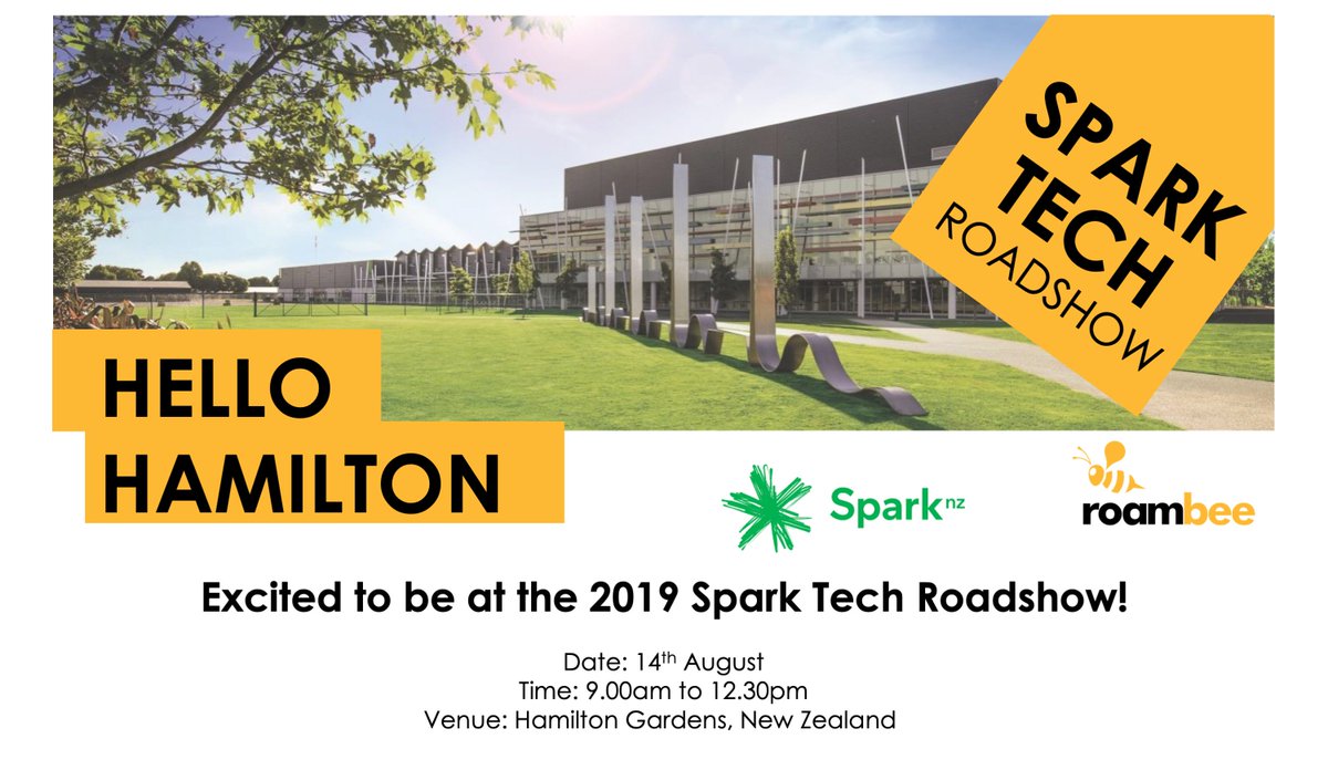 decklarai's tweet photo. Very excited to be attending the 2019 Spark Tech Roadshow. Stay tuned for more updates.
#Roambeeevents #IoT #SupplyChain #SparkTech2019 #SparkIoT #sparktechroadshow #Supplychain #Internetofthings #Roambee https://t.co/cmheT8WGlJ
