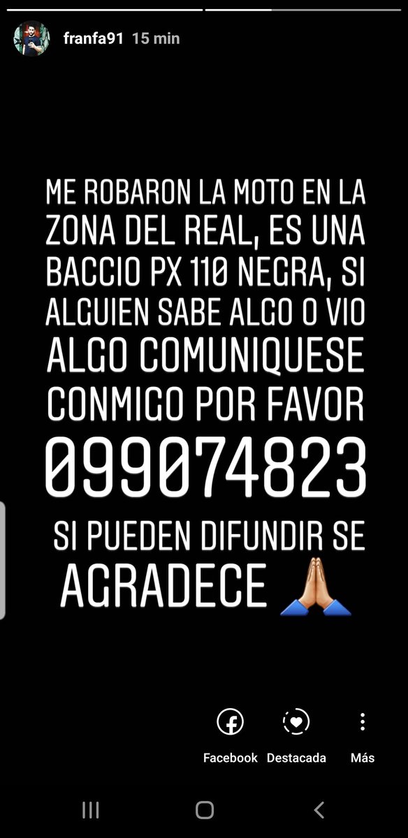 francocastro91's tweet photo. Si alguien sabe algo que me avise por favor 🙏🏼 gracias https://t.co/j51bJkJq6u