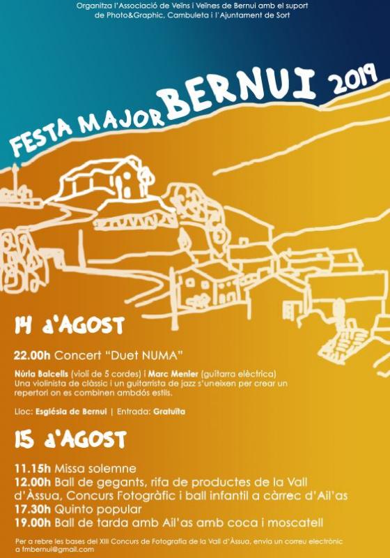 ajuntamentsort's tweet photo. 🎉🥳🍾 Festa Major de #Bernui
📅 Dimecres 14 - dijous 15 d'agost
💻 +info https://t.co/GpepehKU4m https://t.co/iPlLCK5dRy