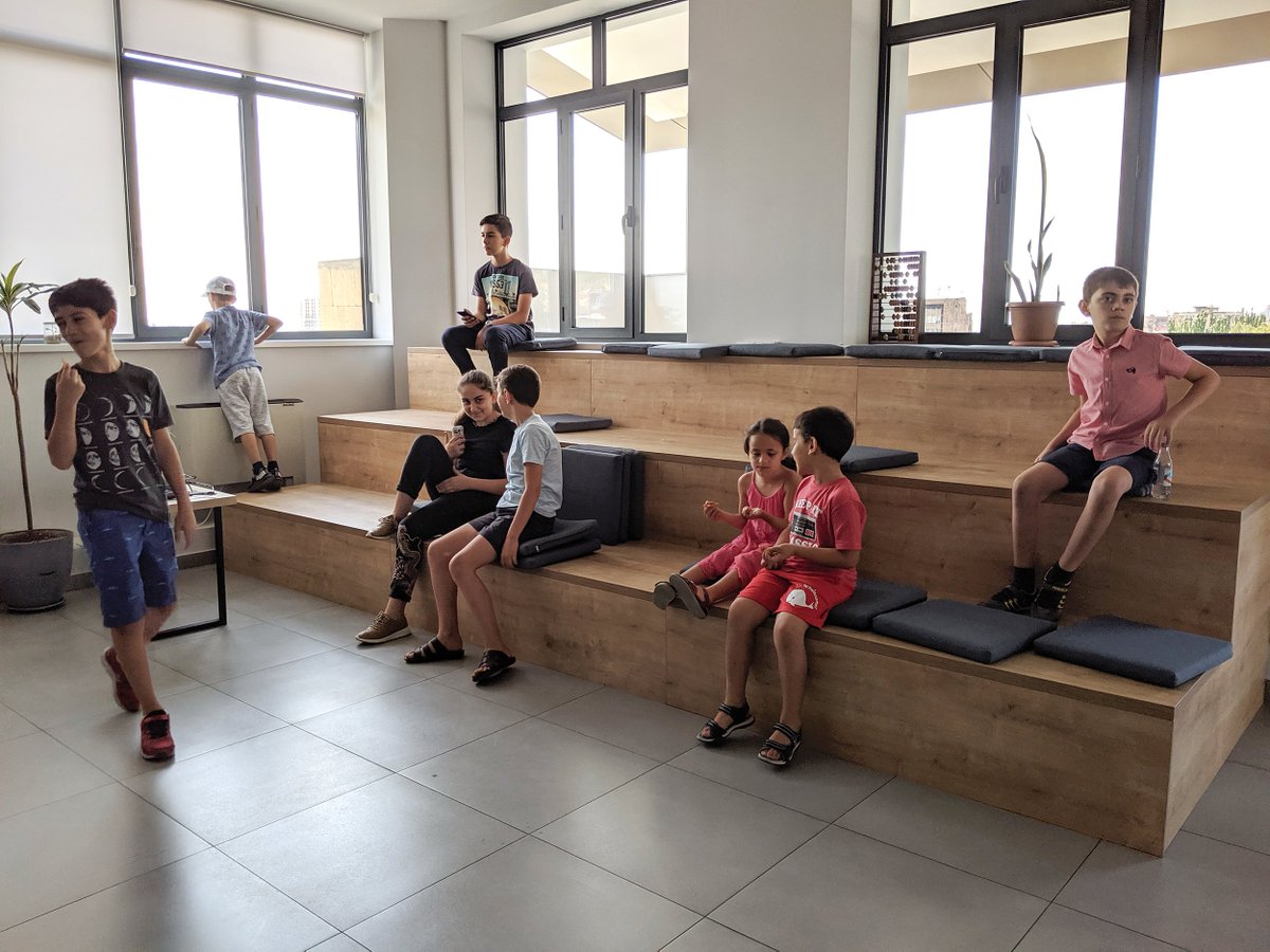 CoderDojoAM's tweet image. What we intend to do with this project is:
✅ teaching kids coding
✅ helping kids get new friends for summer
#codingcamp #armenia