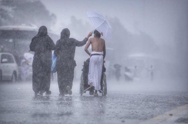 FoursquareKSA's tweet photo. The most beautiful moments of this years #Hajj2019 #HappyEid https://t.co/luQ8GVabss