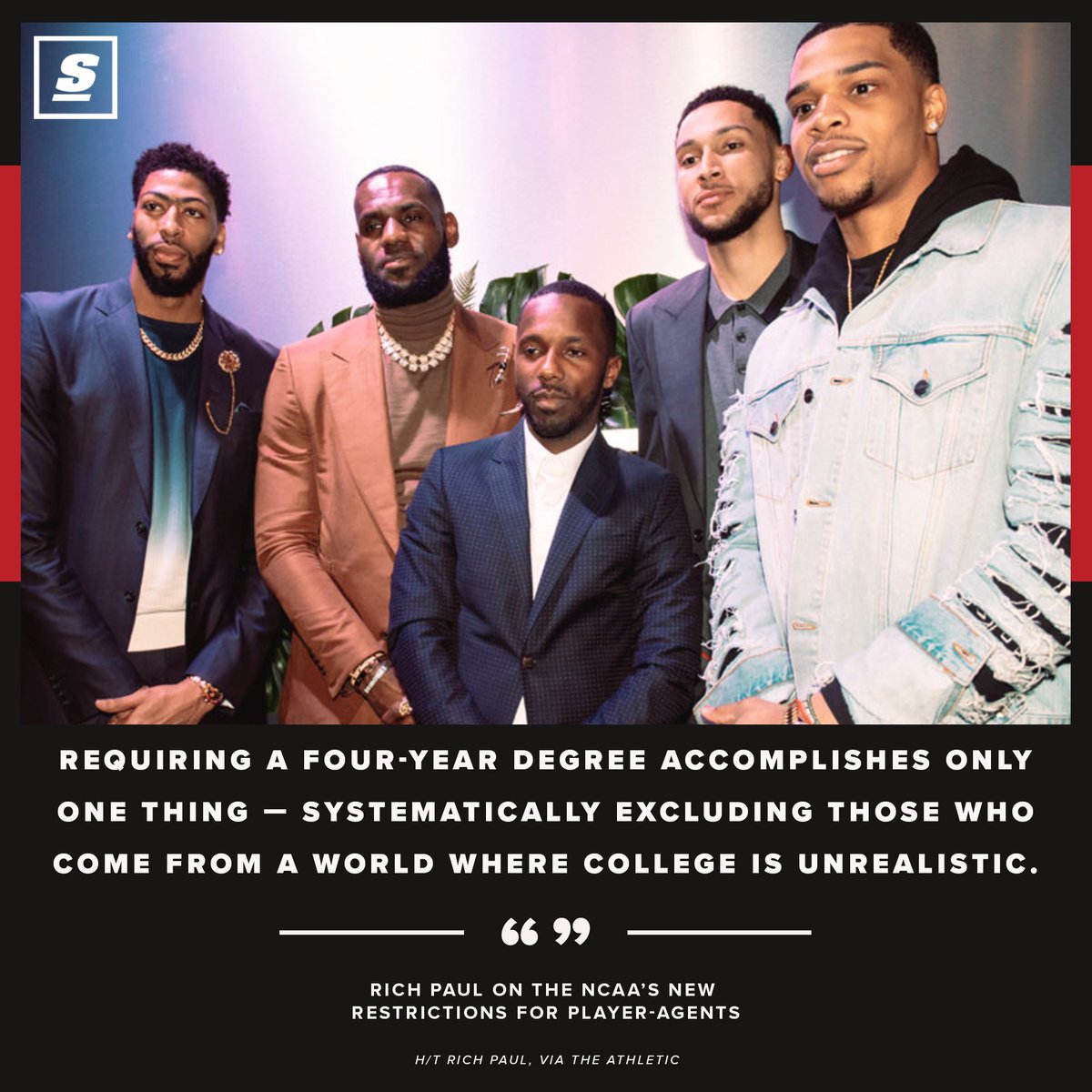 rich paul the athletic