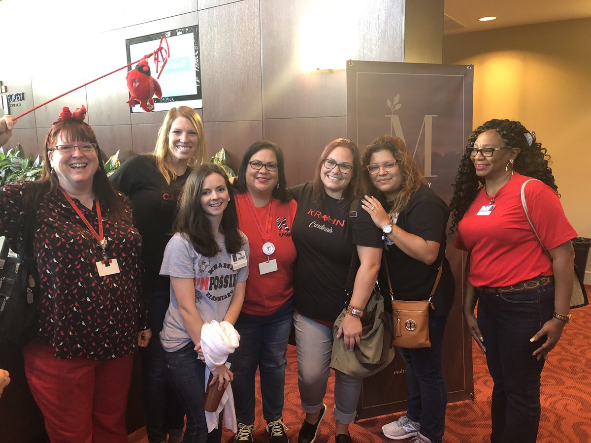 Who’s ready to get this started #KISDTeamSpEdP2P #kleinfamily #krahnfamily