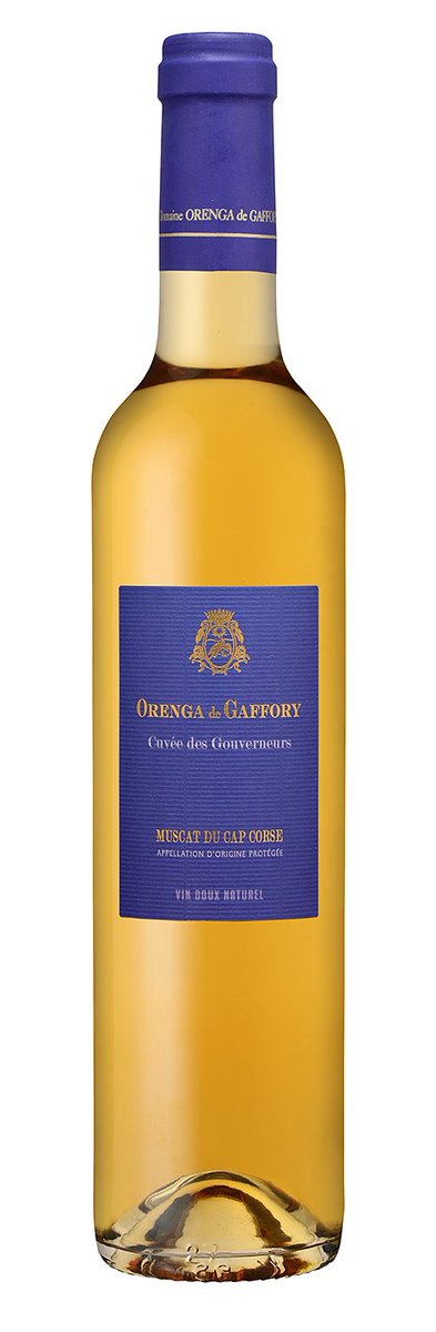 Muscat AOP du Cap corse, Cuvée des Gouverneurs orenga de Gaffory : Nouveau millésime (2012) dans un nouvel habillage