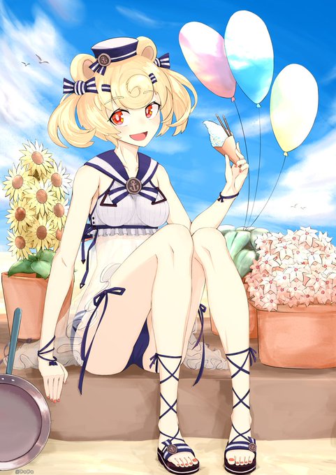 (`・ω・') #明日方舟 #アークナイツ #Arknights #古米 #ГУМ #ネイル #水着 #獣耳 https://t.co/xTmfq724Ot 