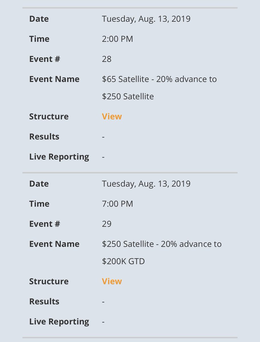 msptpoker's tweet photo. #MSPTweek at @majesticstar777

MONDAY
2:00 $65 Super Satellite
20% advance to $250 Satellite

7:00 PM Satellite
20% advance to #MSPT154

Full schedule: https://t.co/DFyiaR15Xc

#canyoufeelit https://t.co/01EqslpN5J