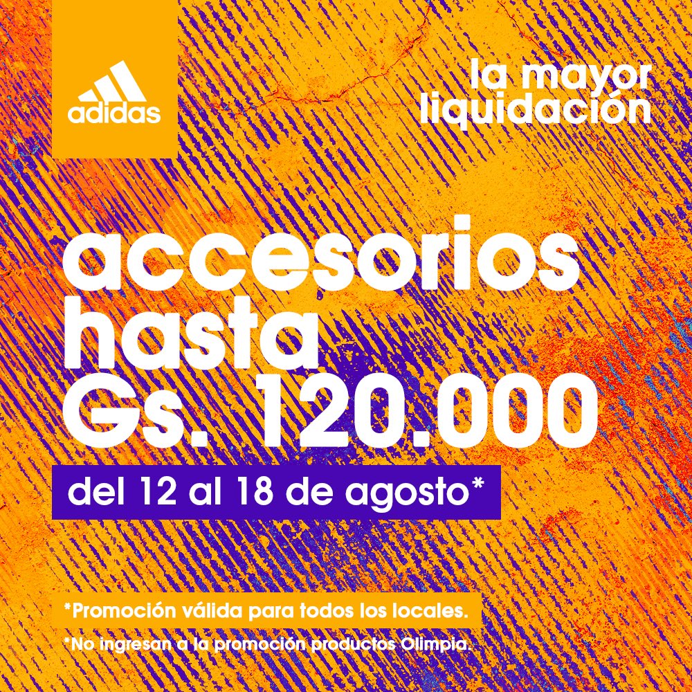 Iniciamos la semana de LA MAYOR LIQUIDACIÓN 💥💥.
Encontra productos para damas, caballeros y niños a precios increíbles 🙌🏽🙌🏽.
Calzados hasta Gs. 250.000 👟.
Ropas hasta Gs. 155.000 👕.
Accesorios hasta Gs. 120.000 🧤.
¡Visita nuestros locales!