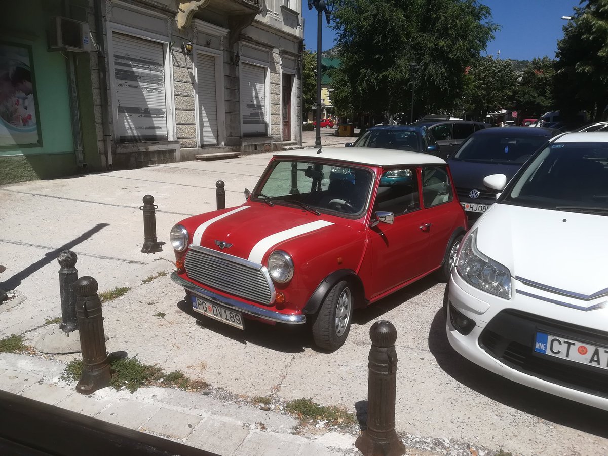 Look what I have just seen in Cetinja, Montenegro today! #minisport #nenevalleyminiclub