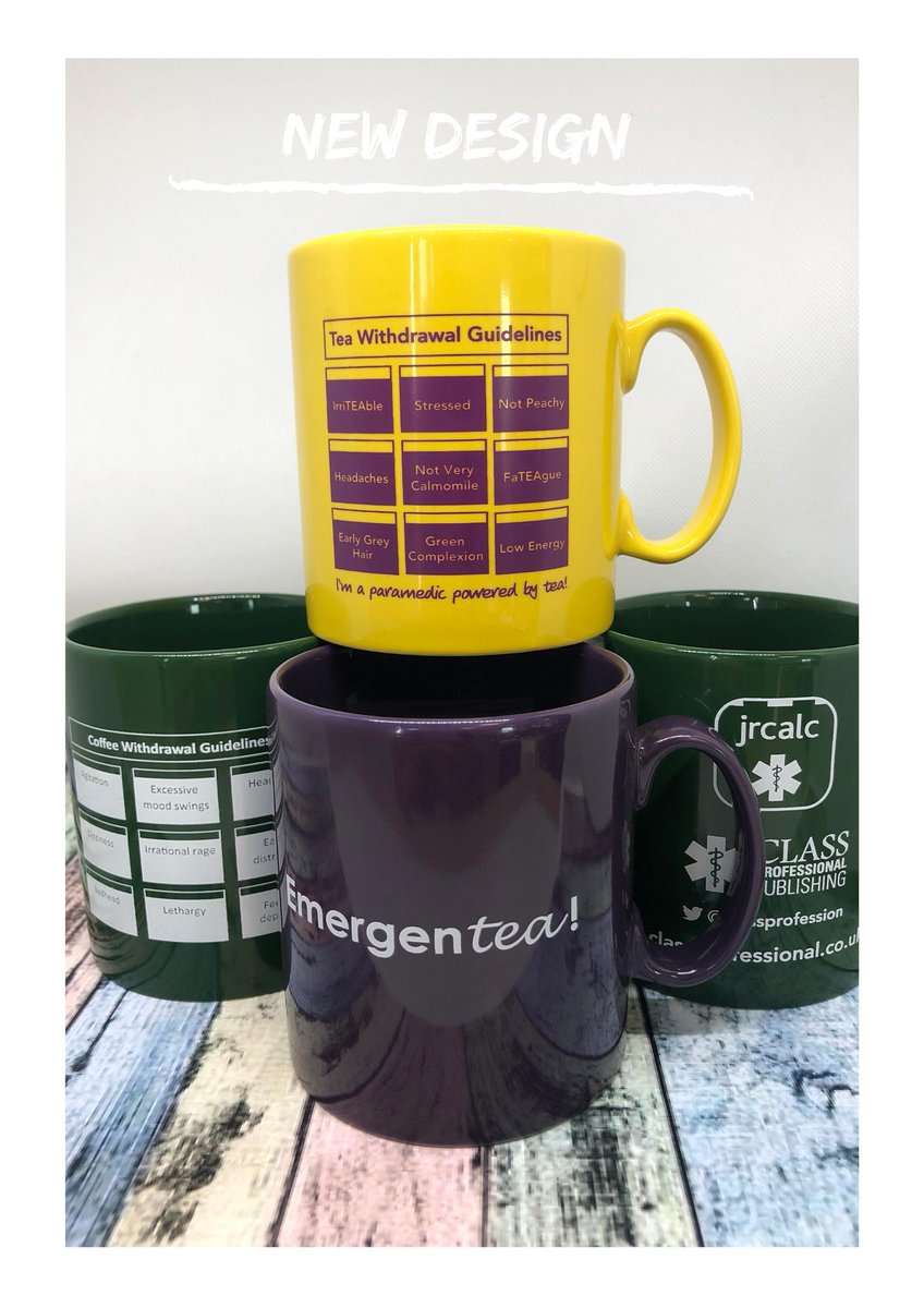 classprofession's tweet photo. We've stocked up on merch ready for @emergencyukshow next month, including our brand new 'Tea Withdrawal Guidelines' mug π
Our mugs will be available at the show:
βοΈΒ£10 alone
βοΈΒ£5 with every purchase
βοΈFREE for purchases over Β£50
#ParamedicPoweredbyTea #Emergentea #Coffeeholic https://t.co/LVC7hlPNcK