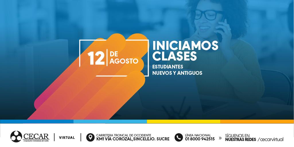 cecarvirtual's tweet photo. Estudiantes virtuales nuevos y antiguos, Hoy iniciamos clases.  #deregresoaclases #Estudiantevirtual #EstudianteCECAR #YoSoyCECAR @unicecar @cecarvirtual https://t.co/NXbizzFUd5