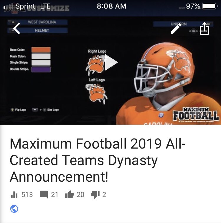 JohnJakeGaming's tweet photo. Just had my first video hit 500 views. Thank you all so much for the amazing support and am so excited to officially start this #MaxFootball Series next month! 🙌🙌 https://t.co/cK3eDPoCAw