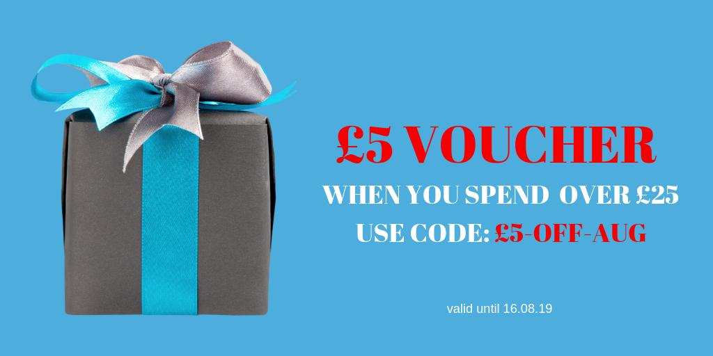 SuperGiftcom's tweet photo. We’re giving all shoppers a £5 voucher when you spend £25 with us. Browse our wide range of products and gifts, from garden essentials, homeware, DIY tools, toys, and more. Use code: £5-OFF-AUG.  #gifts #supergift #homeshopping #moneyoffvoucher #vouchers

https://t.co/GycwL5uXrX https://t.co/aKbkSCY7qC