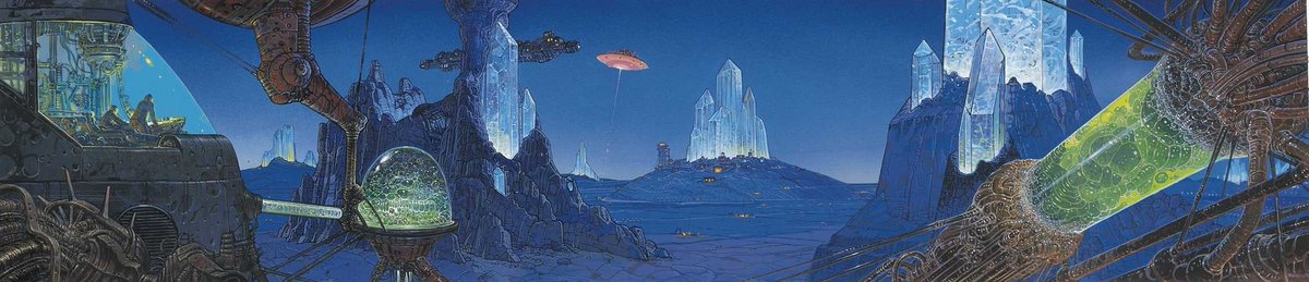 IWScifiMag's tweet photo. It's Moebius Monday! Check out this incredible mural done by the great Jean Giraud for the Metreon in San Francisco (1999)
#moebiusmondays #moebiusmonday #scifi #mural #art #MondayMorning #jeangiraud #moebius #SanFrancisco #metreon https://t.co/gDUfhXCV5t