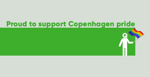 queueit's tweet photo. We're proud to be both a company & part of a city that celebrates diversity, tolerance & fairness. Wishing everyone a wonderful #copenhagen Pride Week! #queueitlife #LGBTQ #pride2019 https://t.co/N83Yg9Wqwn