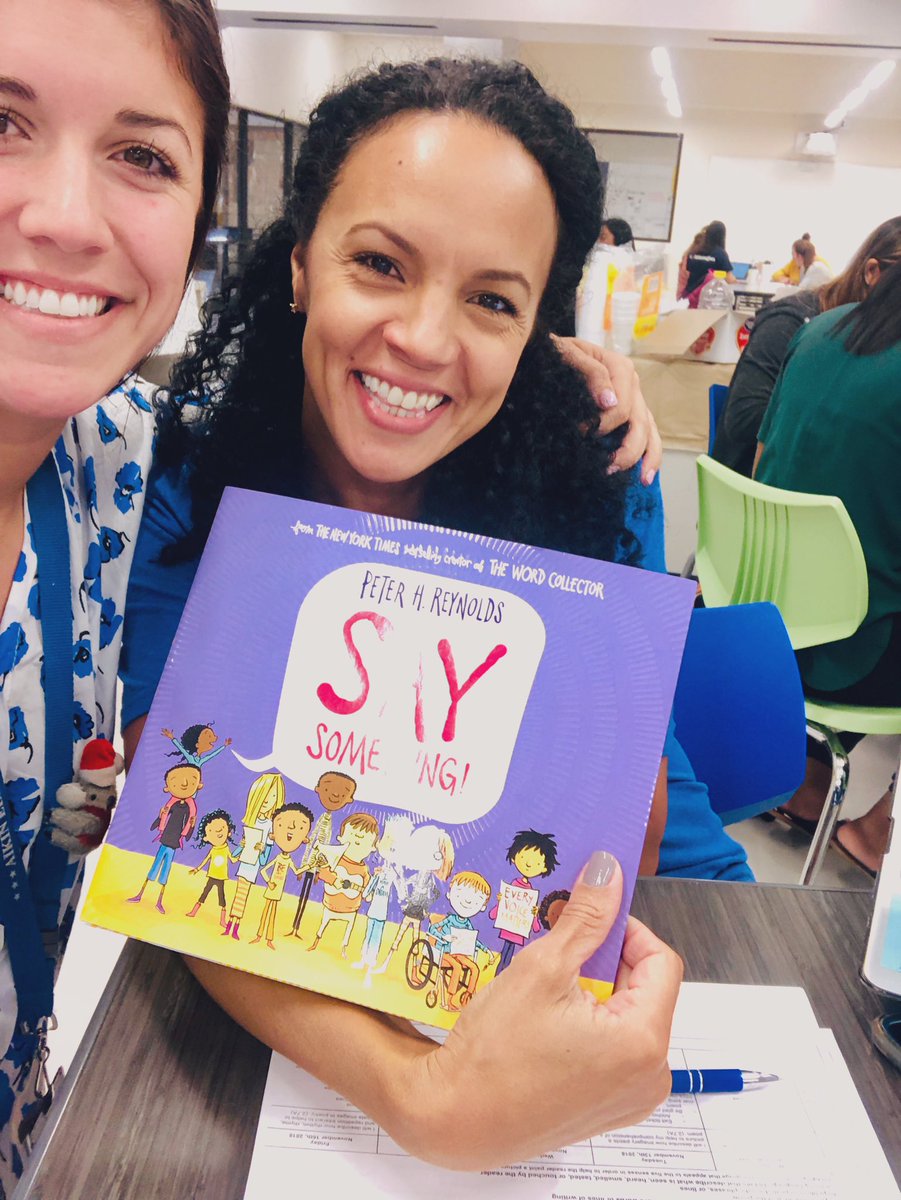 How PERFECT is this book for a read aloud?! Starting day 1, we are going to teach our kids to SAY SOMETHING! #risdsaysomething #aikineagles