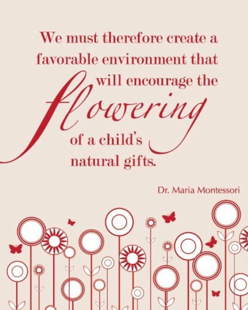 GlenMontessori's tweet photo. Maria Montessori Monday quotes brought to you by The Glen 💭
#glenmontessori #glenteachers #inserviceweek https://t.co/m0wDB4vY6r