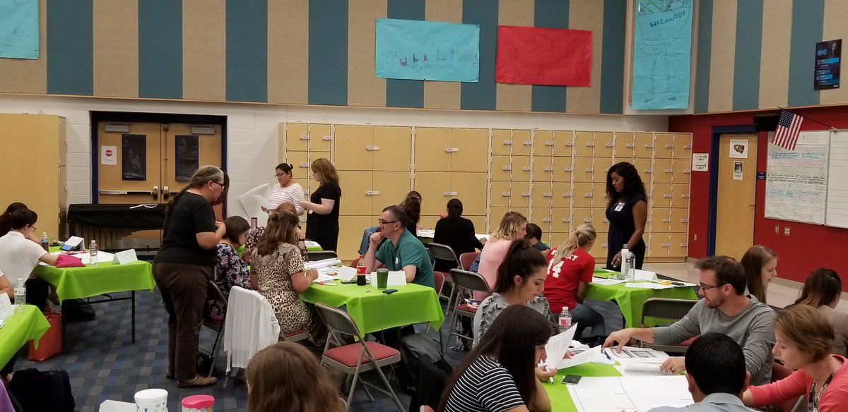 NISDSpecialEd's tweet photo. Creating sample PLAAFPs
SE teacher talking and learning from each other. #2019NISDENTA #plaafp https://t.co/eiyzwwdo6O