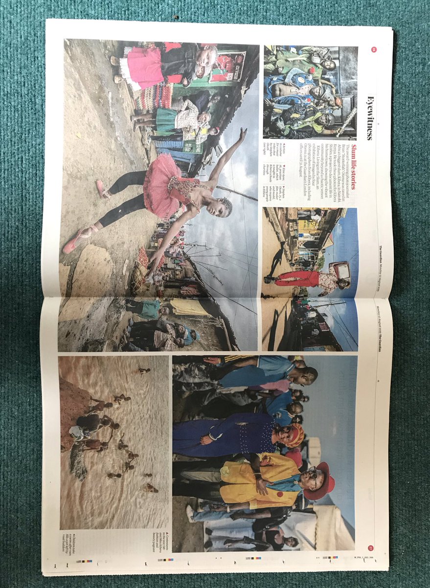 socialmedia4D's tweet photo. Double page spread in today’s Guardian featuring beautiful images from @KiberaStories - for further information read my latest blog post https://t.co/KV93C9ctHm #devpix https://t.co/YdAFQphkln