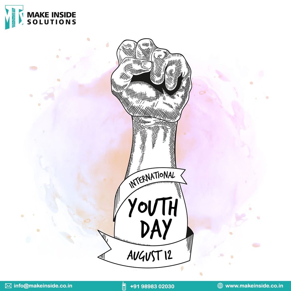 makeinside's tweet photo. Cheers to the youth!
Happy Youth Day to everyone.
#youth #youthday #Makeinside https://t.co/7ulzwyUgdu