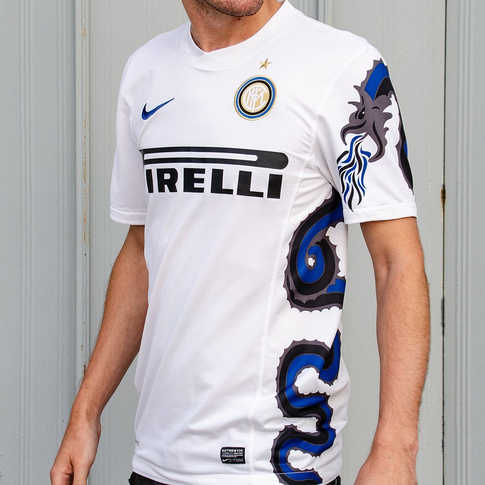 Classic Football Shirts on Twitter: "🐲 Inter Milan 2010-11 away by Nike  Available here - https://t.co/2kuGY54uhR https://t.co/pFeur9dLP1" / Twitter