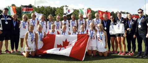 Canada wins silver medal at @2019u19wclax. <a href="/CanadaLacrosse/">Team Canada Lacrosse</a> 

“As a coaching staff, we couldn’t be more proud of their effort.” -<a href="/UofLWLaxCoach/">Scott Teeter</a> 

🔗 cla.pointstreaksites.com/view/cla/news-…