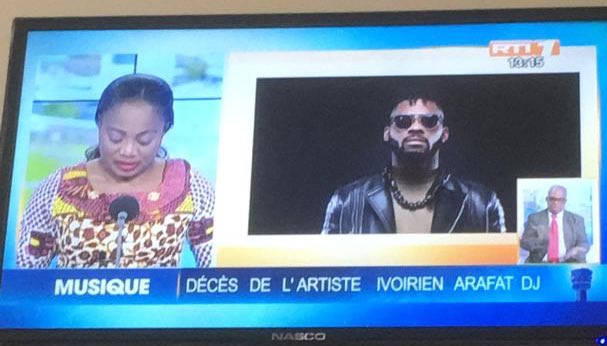 Lemediaivoirien's tweet photo. La RTI confirme le décès de Dj Arafat https://t.co/LuEfY3OBRA