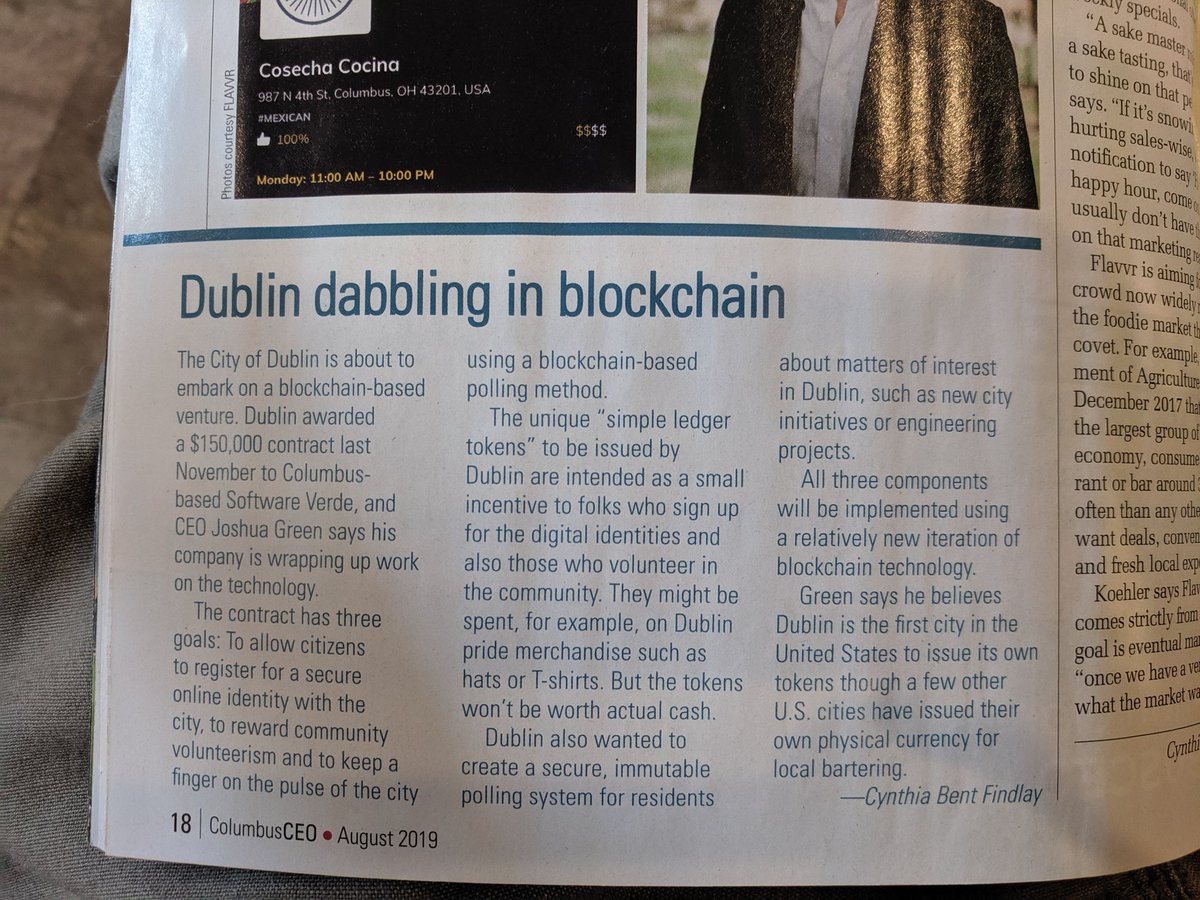 joshmgreen's tweet photo. I think @columbusceomag did a great job describing the @DublinOhio Digital Identity in its August issue. https://t.co/12K7RE8iWE