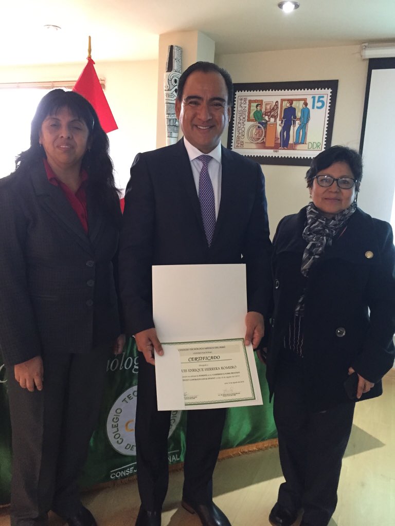 thectmp's tweet photo. #34años CTMP de aniversario organizó el seminario sobre Procesos Administrativos y Contratación con el Estado con el Dr. Luis Herrera Romero 👏🏼 https://t.co/l8AXxqb03s