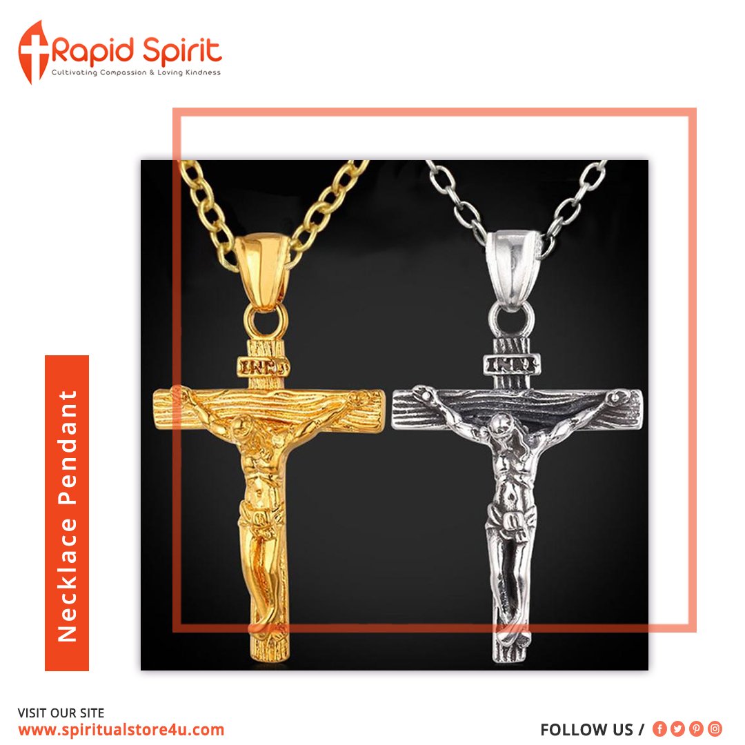 rapidspirituk's tweet image. Silver Gold Color INRI Crucifix Jesus Cross Necklace
Reflect your faith with beautiful crosses, inspire others &amp;amp; inspire yourself!

Order Now @ bit.ly/2JQsh9k

#fashionjewelry #crosspendants #jewellery #cross #gifts
#rapidspirit #pendants #fashion #style #spiritualstore