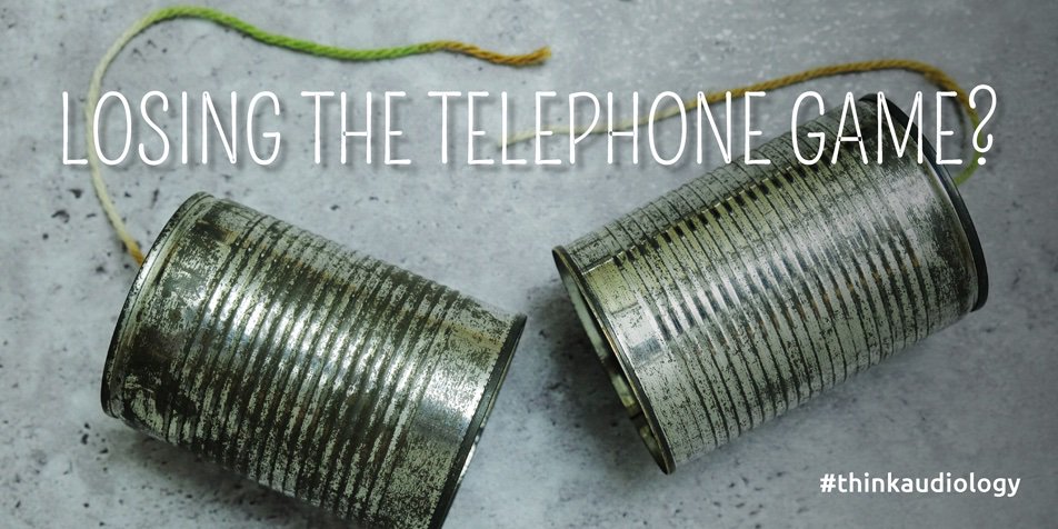 AudiologyThink's tweet photo. Is a hearing loss making it hard to communicate with your friends and family? If yes, have your hearing tested today and find out what solutions are available to help you win the telephone game! #thinkhearing #thinkaudiology https://t.co/ouj9we4Vvx