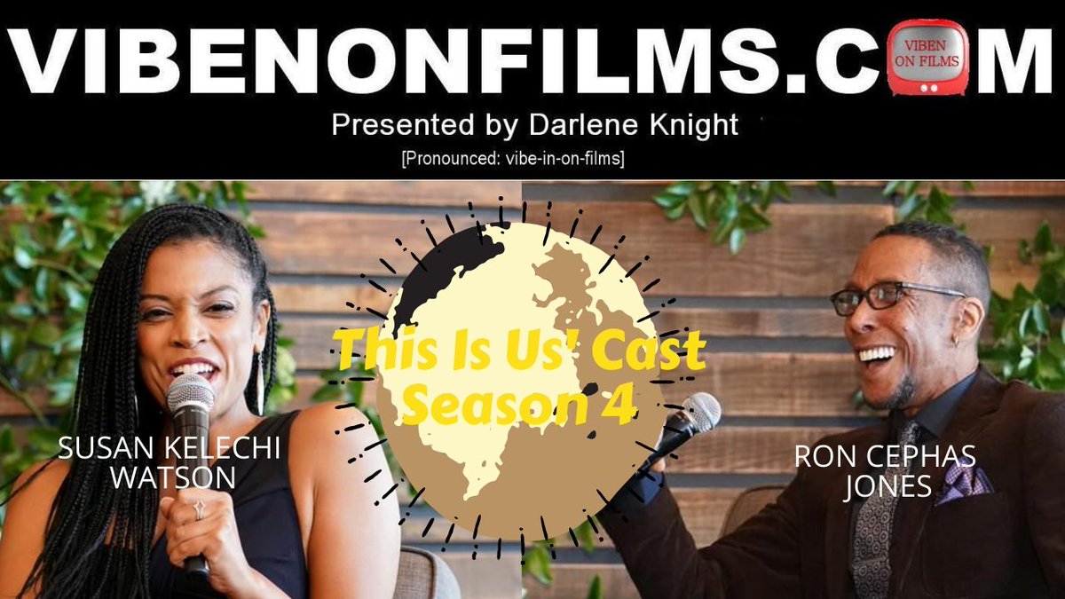 VibenOnFilms's tweet photo. THIS IS US cast members, Susan Kelechi Watson and Ron Cephas Jones dishes out some need to know information for season 4 at "Breakfast With the Pearson's" event. 

https://t.co/qL8dvz7cVd YouTube channel ===> https://t.co/NSeBUeyA1E... https://t.co/ERtfo1jAvz
