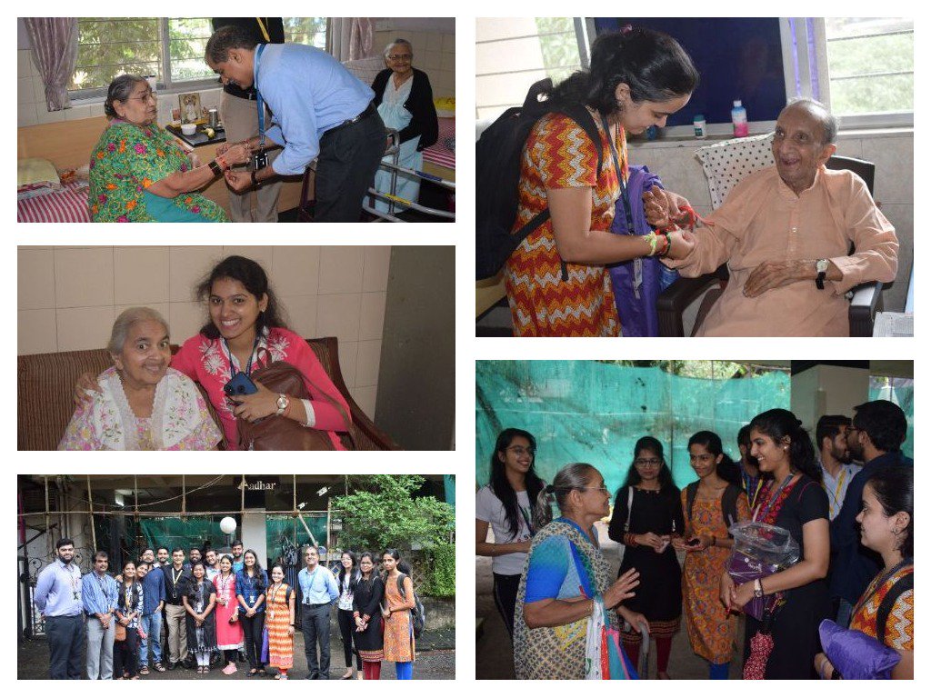 #TCSP4LSadhanaSamarpaNMonth TCS GE Mumbai team visited Old age Home and celebrated Friendship Day with them <a href="/AnupamSinghal5/">Anupam Singhal</a> <a href="/tcsjohn2001/">Oommen John</a> <a href="/RakeshDevpura/">Rakesh Devpura</a> <a href="/People_TCS/">Life at TCS</a> <a href="/aasha2015/">Asha v</a>